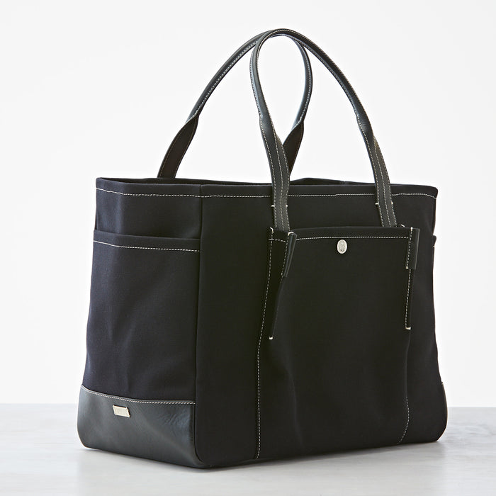 Lambertson Truex Bradley Tote - Black Canvas