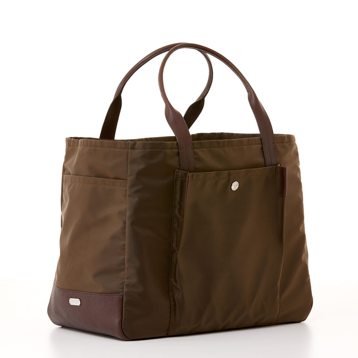 Lambertson Truex Bradley Tote - Brown Nylon