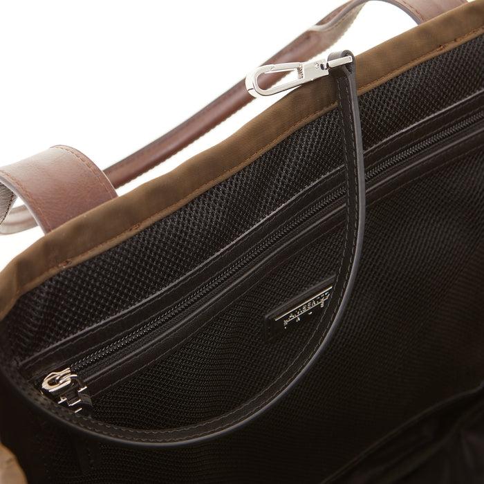 Lambertson Truex Bradley Tote - Brown Nylon