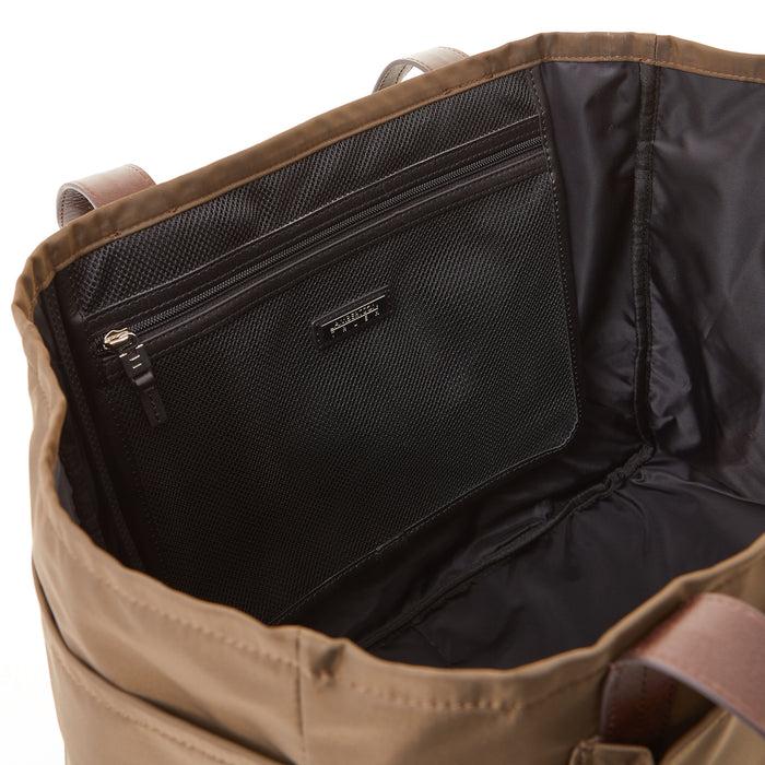 Lambertson Truex Bradley Tote - Brown Nylon