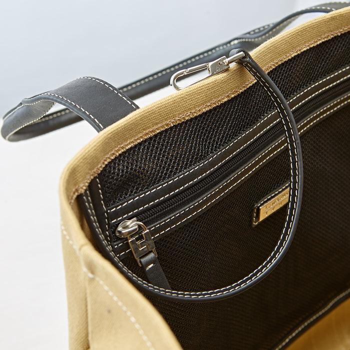 Lambertson Truex Bradley Tote - Khaki Canvas