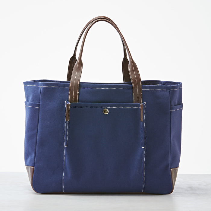 lambertson truex Bradley Tote - Navy Canvas