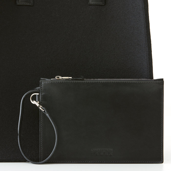 Lambertson Truex City Tote - Black Felt