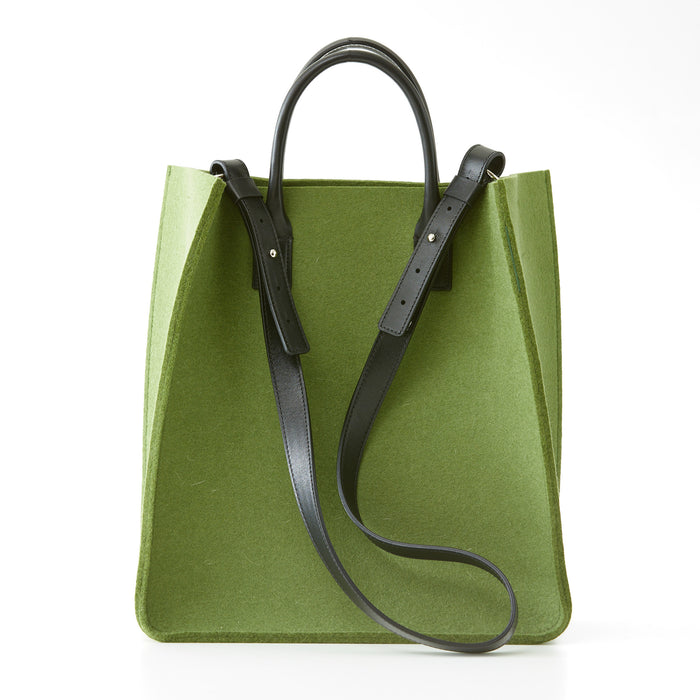 lambertson truex City Tote - Olive Felt