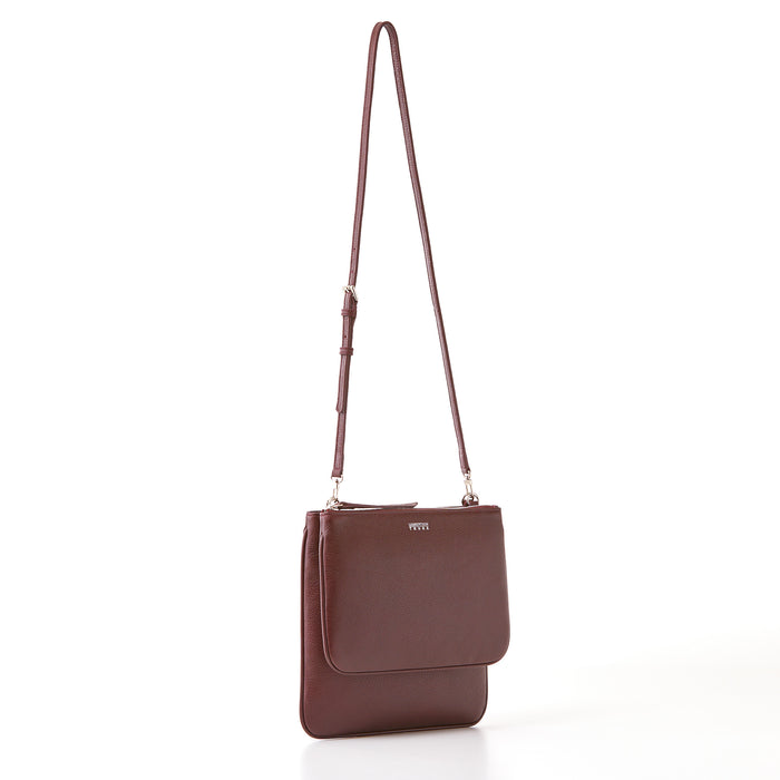 Lambertson Truex Convertible Crossbody - Burgundy