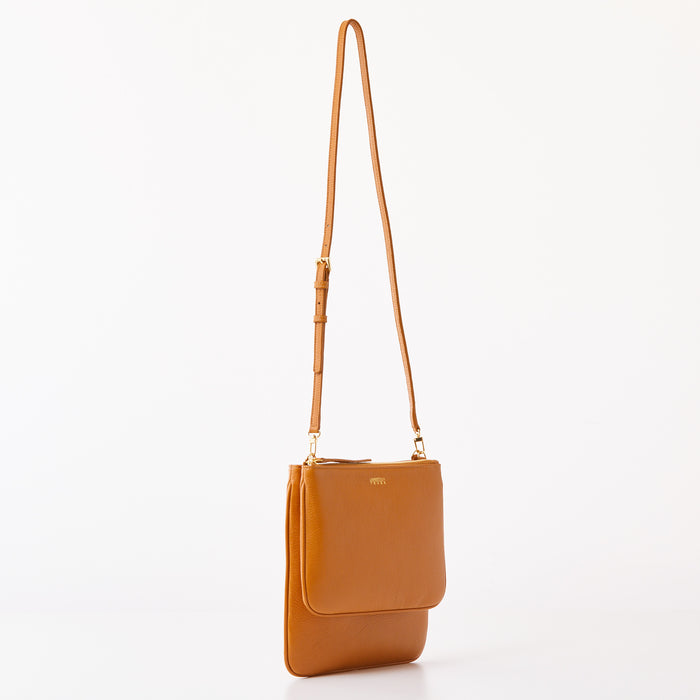 Lambertson Truex Convertible Crossbody - Camel