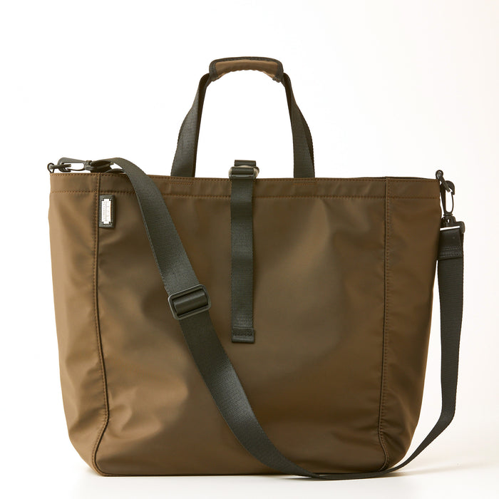 Lambertson Truex Harrison Tote - Large - Brown Nylon