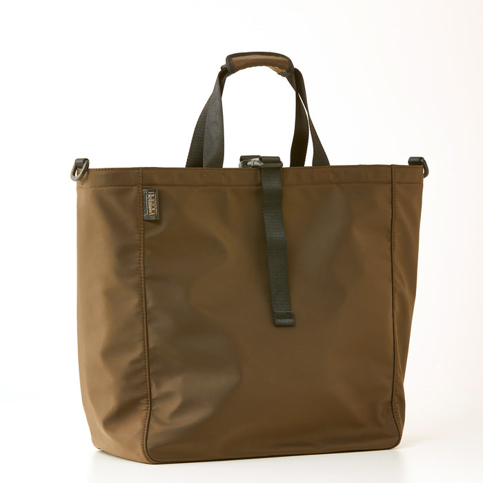 Lambertson Truex Harrison Tote - Large - Brown Nylon
