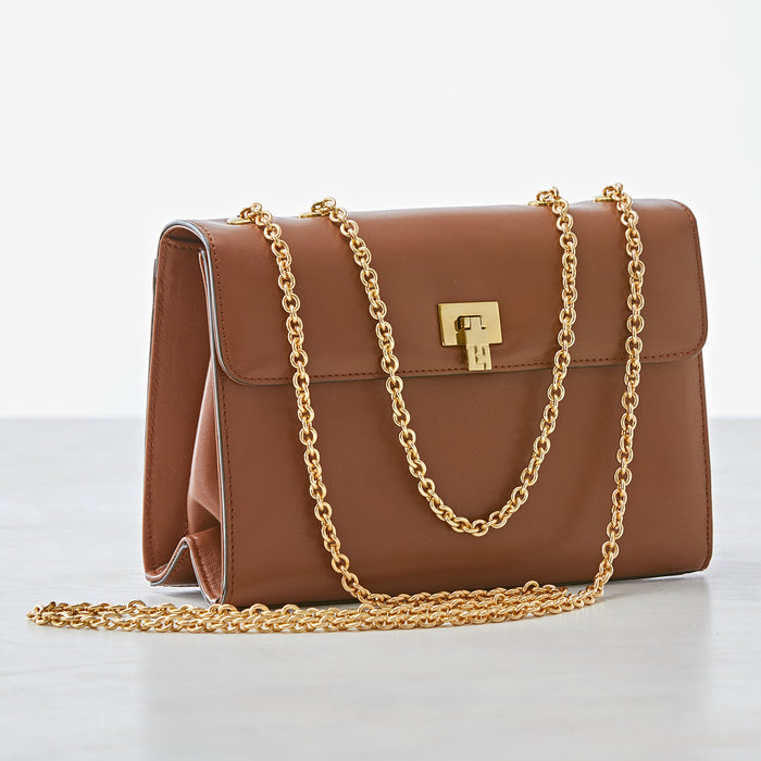 Lambertson Truex Jesse Shoulder Bag - Cognac