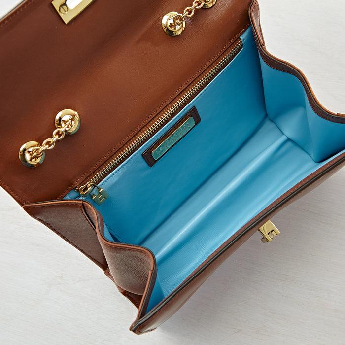 Lambertson Truex Jesse Shoulder Bag - Cognac