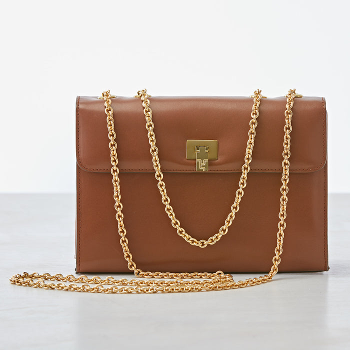 lambertson truex Jesse Shoulder Bag - Cognac