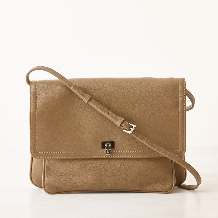 Lambertson Truex Lilly Shoulder Bag/Clutch - Taupe