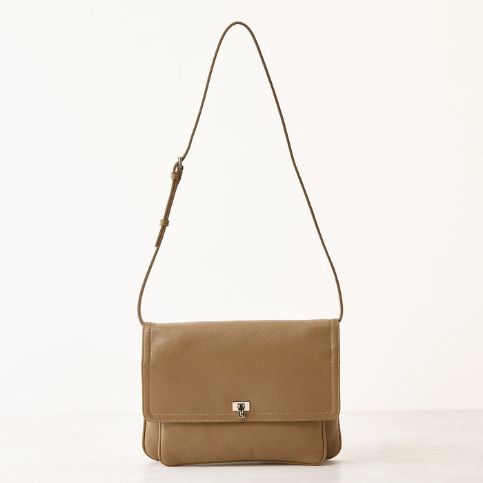 Lambertson Truex Lilly Shoulder Bag/Clutch - Taupe