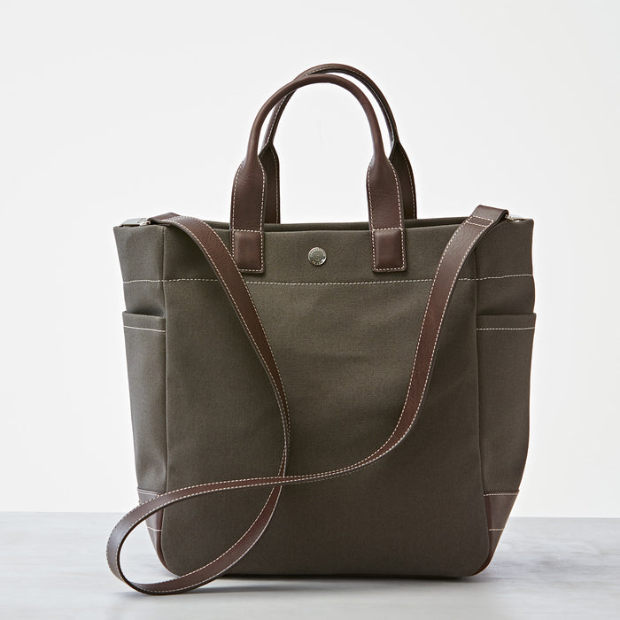 Lambertson Truex Scott Tote - Brown Canvas