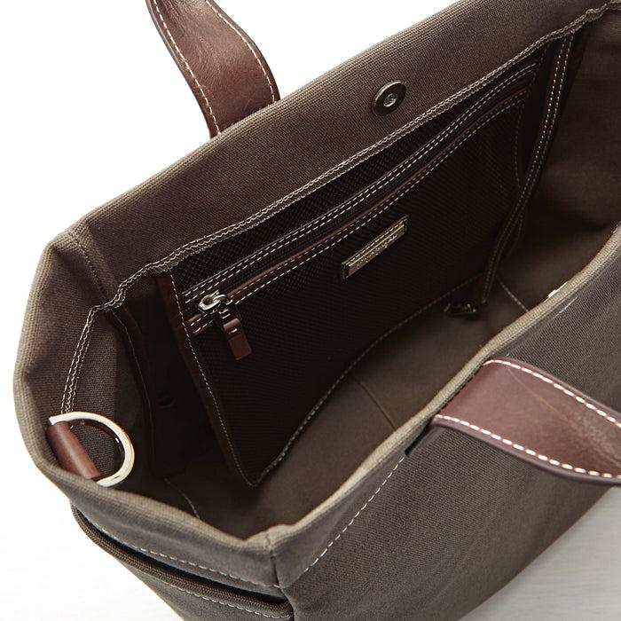 Lambertson Truex Scott Tote - Brown Canvas