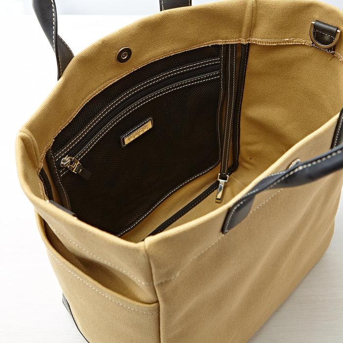 Lambertson Truex Scott Tote - Khaki Canvas