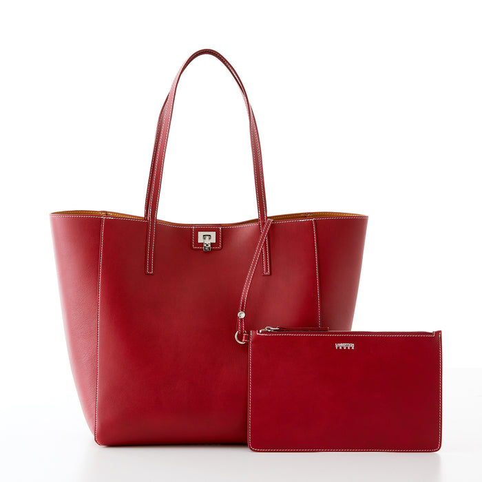 Lambertson Truex Shopper Tote - Ruby
