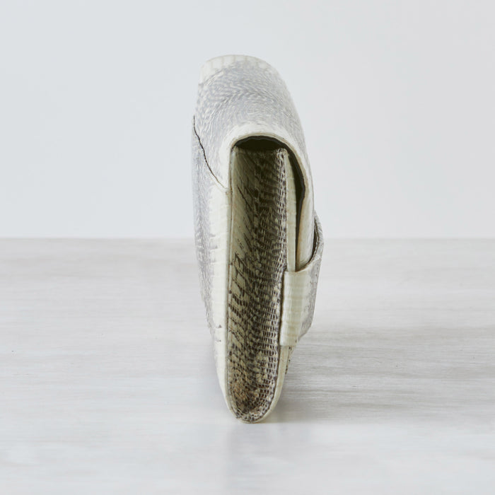 Lambertson Truex Sofia Belt Clutch - Natural Lizard
