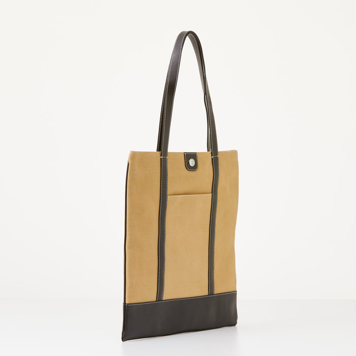 Lambertson Truex Taylor Tote - Khaki Canvas