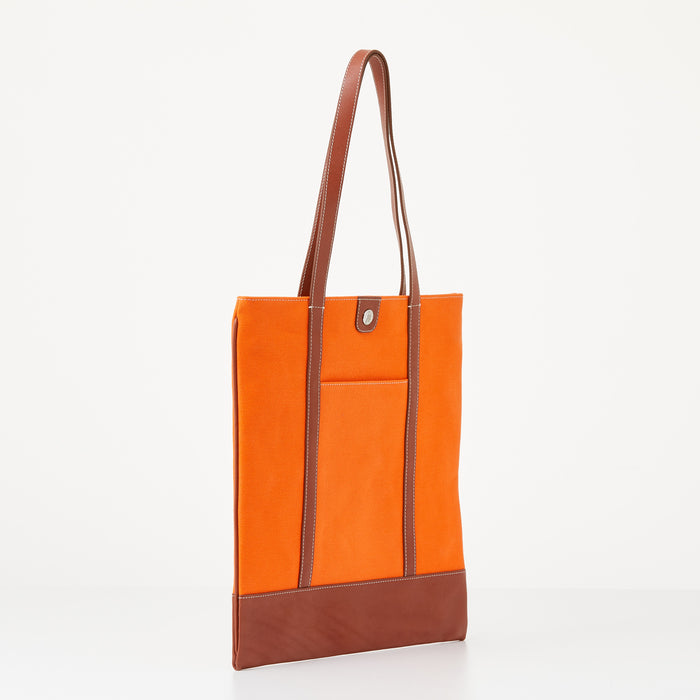 Lambertson Truex Taylor Tote - Tangerine Canvas