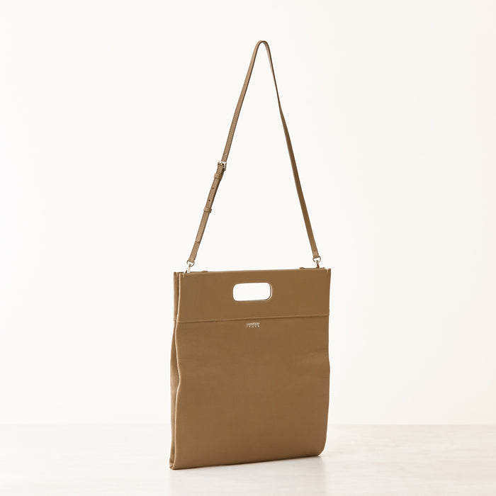 Lambertson Truex Maggie Clutch/Crossbody - Large - Taupe