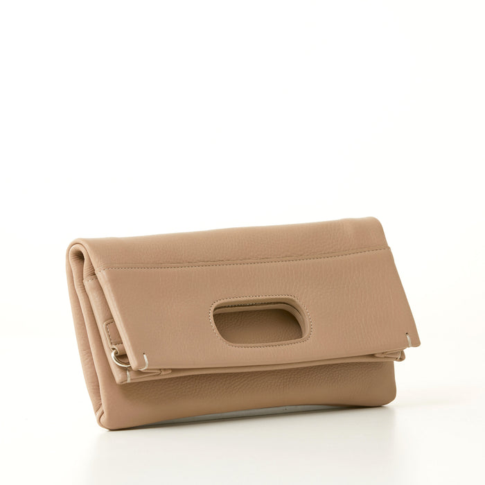 lambertson truex Maggie Clutch/Crossbody - Medium - Stone