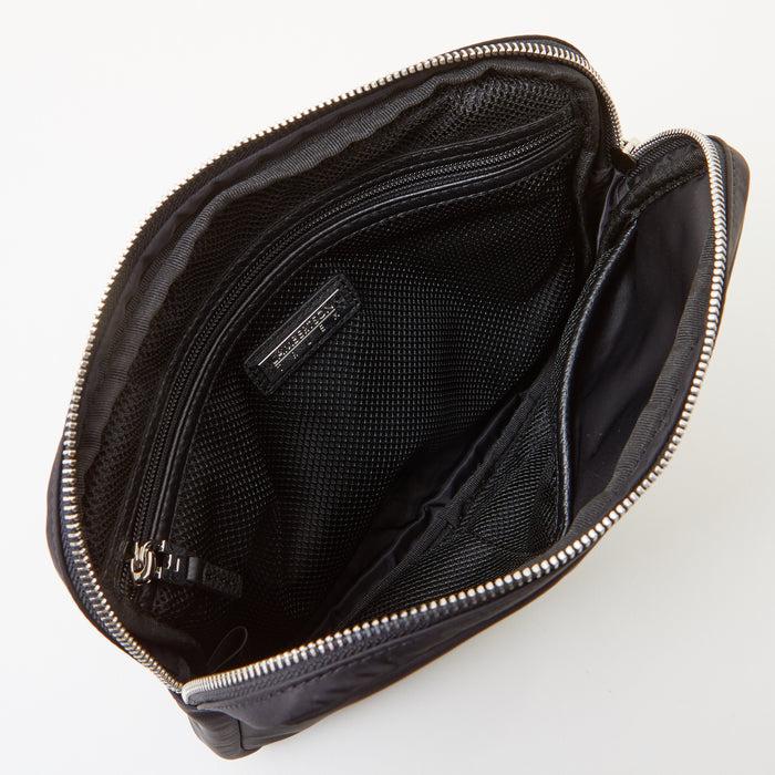 Lambertson Truex Organizer Clutch - Black Nylon Sport