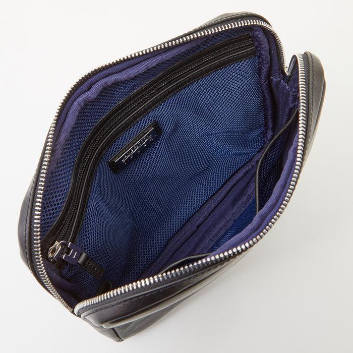 Lambertson Truex Organizer Clutch - Black Vachetta Sport