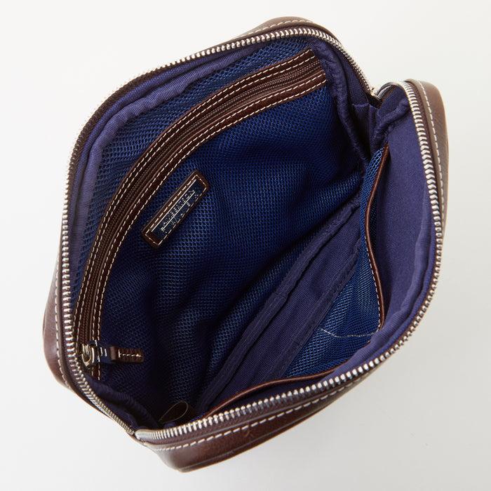 Lambertson Truex Organizer Clutch - Brown Vachetta Sport