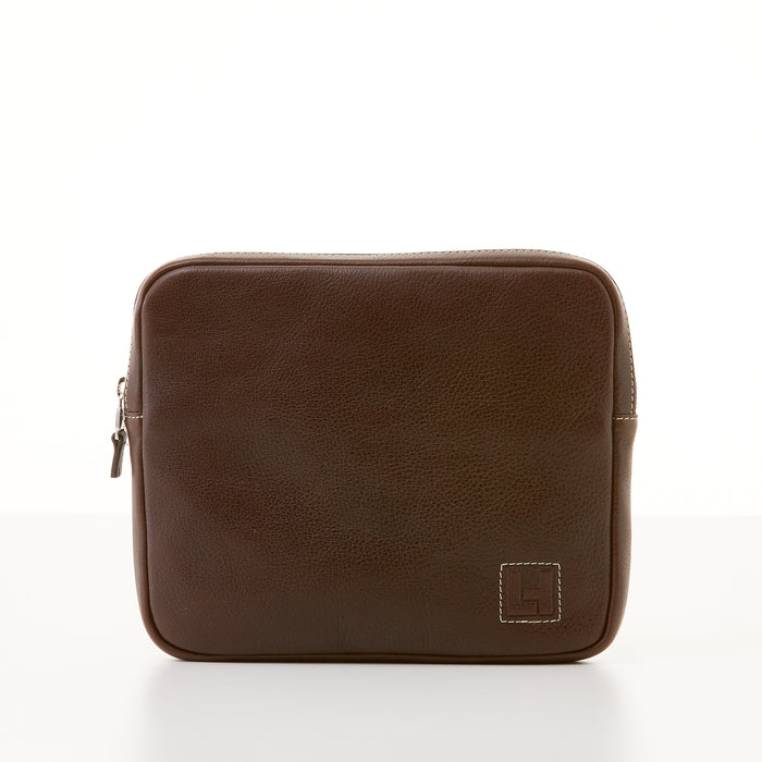 lambertson truex Organizer Clutch - Brown Vachetta Sport