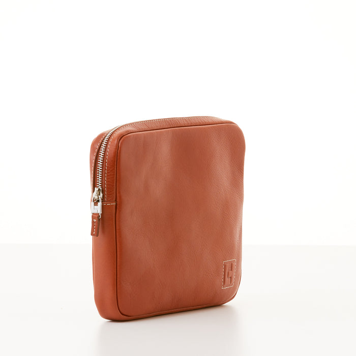 Lambertson Truex Organizer Clutch - Cognac Vachetta Sport
