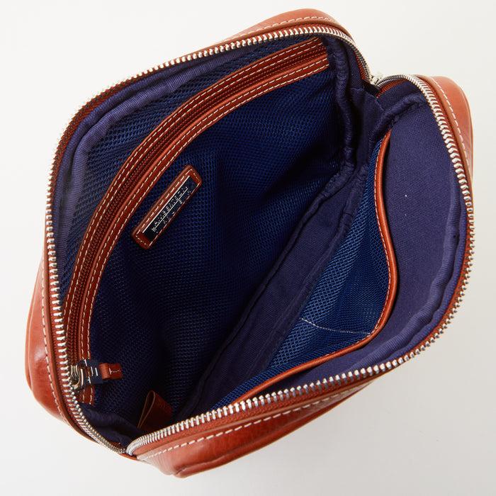 Lambertson Truex Organizer Clutch - Cognac Vachetta Sport