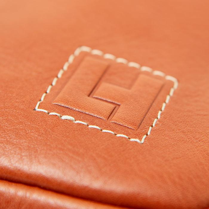 Lambertson Truex Organizer Clutch - Cognac Vachetta Sport