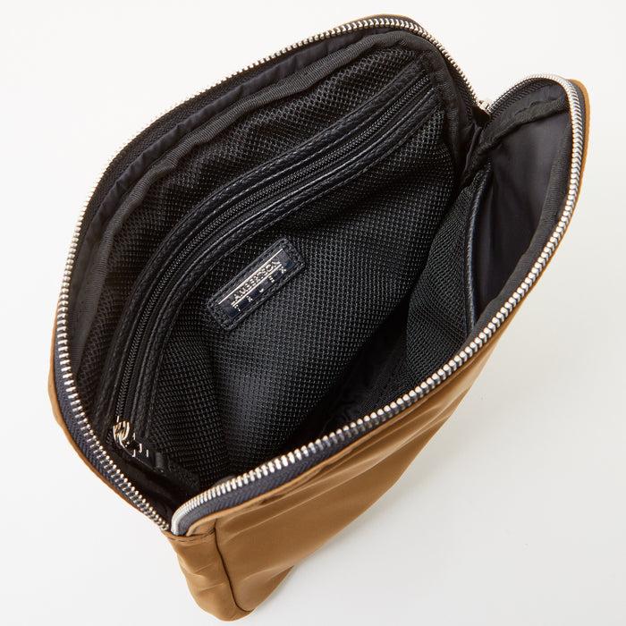 Lambertson Truex Organizer Clutch - Khaki Nylon Sport