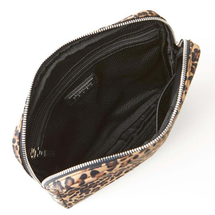 Lambertson Truex Organizer Clutch - Leopard Nylon Sport