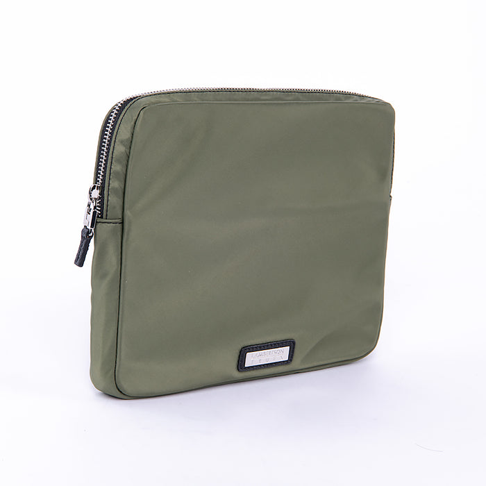 Lambertson Truex Organizer Clutch - Olive Nylon Sport