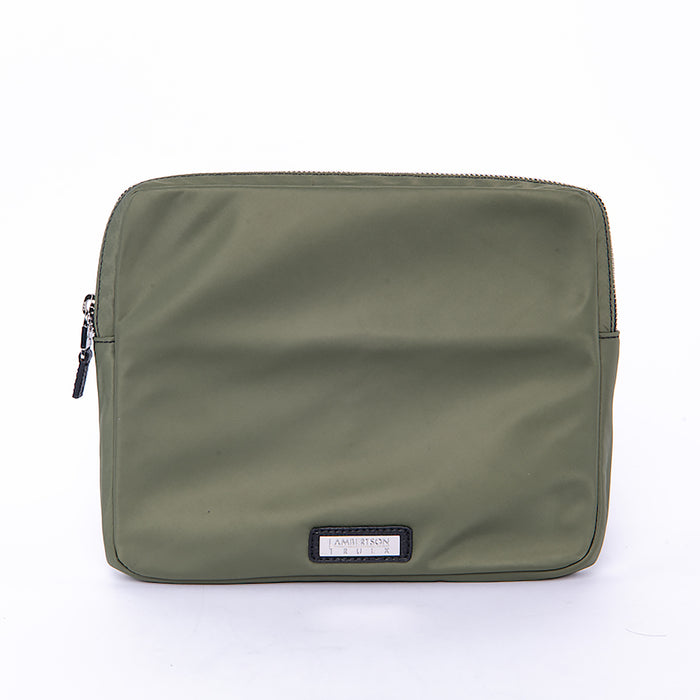 lambertson truex Organizer Clutch - Olive Nylon Sport