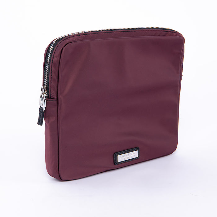 Lambertson Truex Organizer Clutch - Raisin Nylon Sport