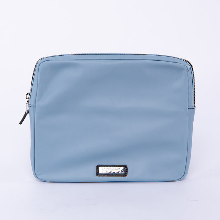 lambertson truex Organizer Clutch - Smoke Blue Nylon Sport