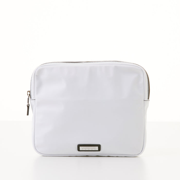 lambertson truex Organizer Clutch - White Nylon Sport