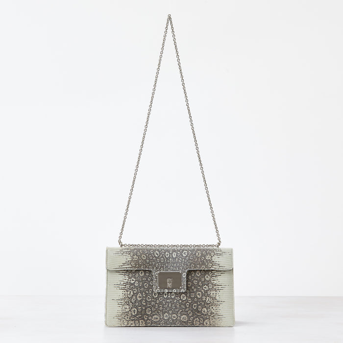 Lambertson Truex Westie Shoulder Bag - Natural Lizard