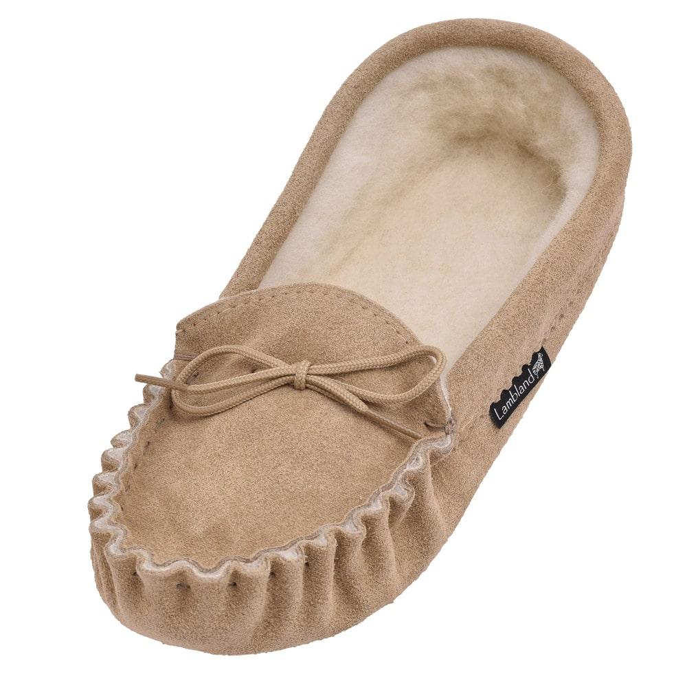 Lambland Bailey – British Suede & Wool Soft Sole Moccasins