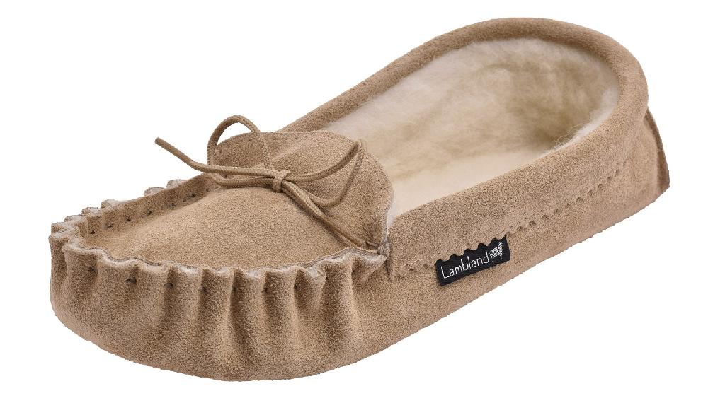 Lambland Bailey – British Suede & Wool Soft Sole Moccasins