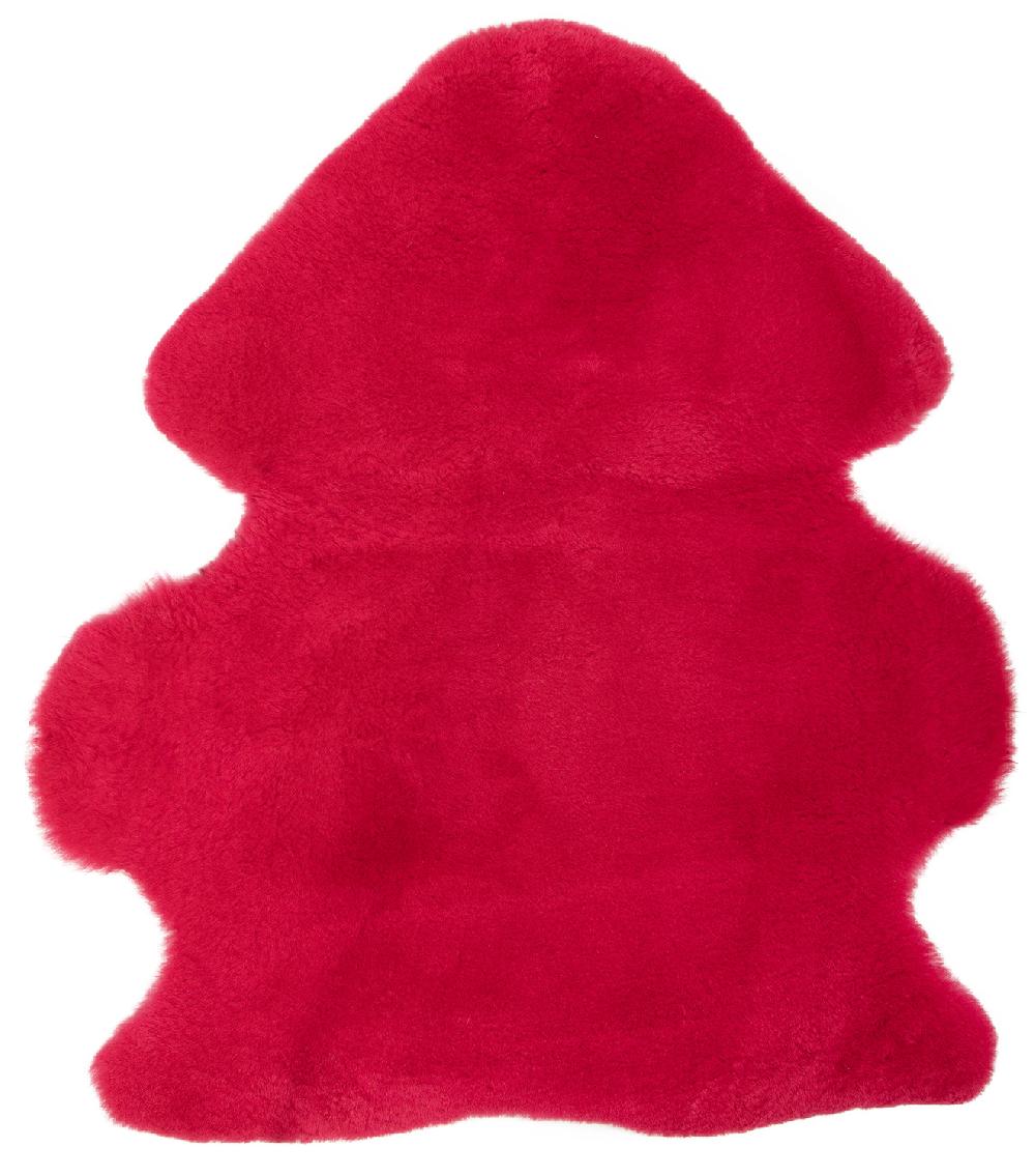 Lambland British Fuschia Pink Clipped Sheepskin Rug