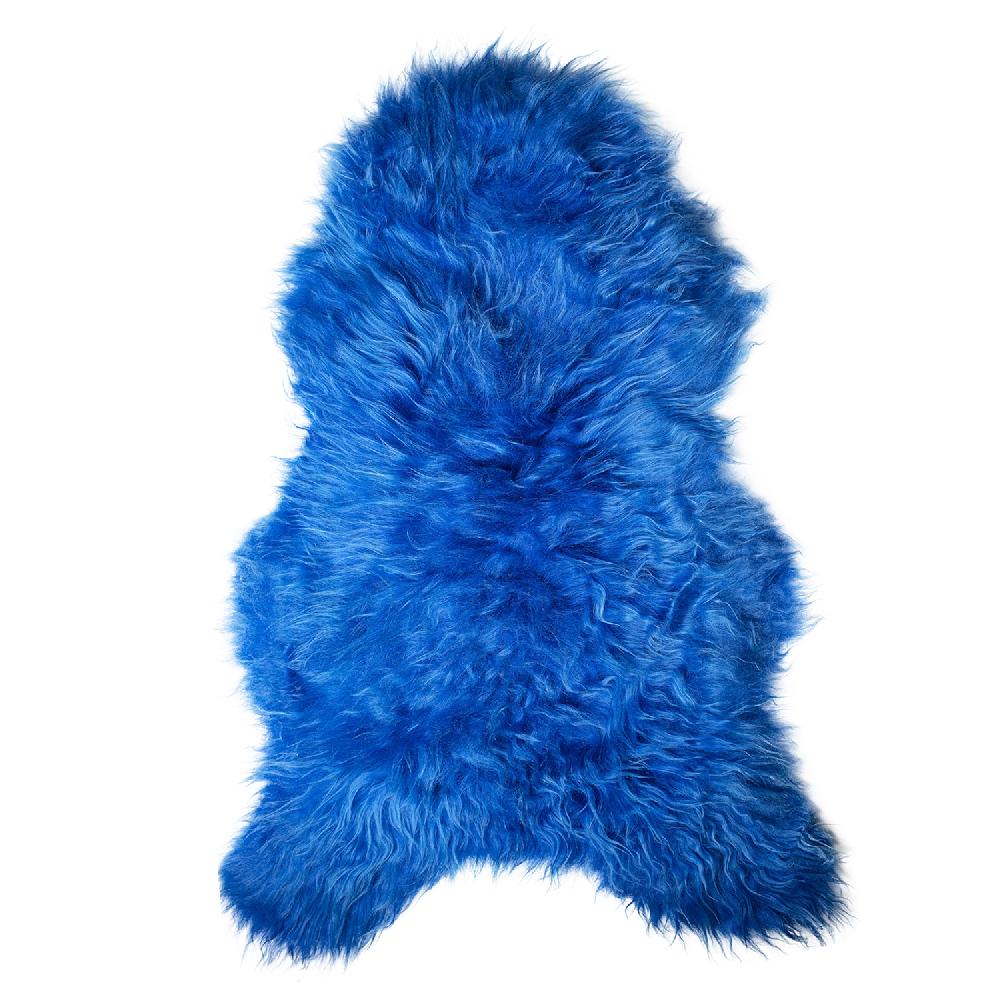 Lambland Eco Tanned Long Wool Dark Blue Icelandic Sheepskin