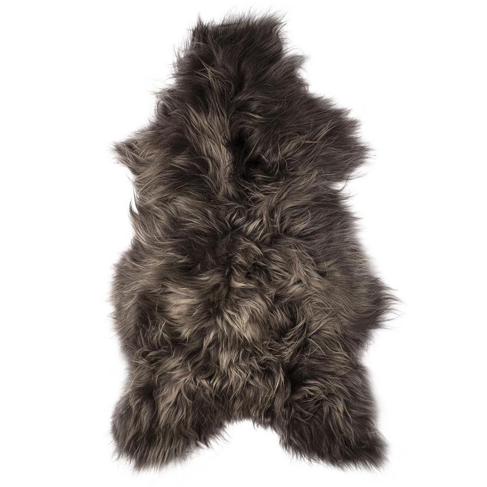Lambland Eco Tanned Long Wool Vole Tipped Icelandic Sheepskin
