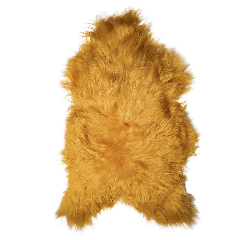 Lambland Eco Tanned Long Wool Yellow Icelandic Sheepskin