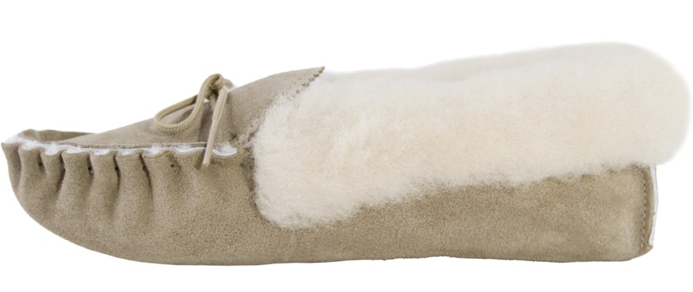 Lambland Freya – Fluffy Soft Sole Sheepskin Moccasins