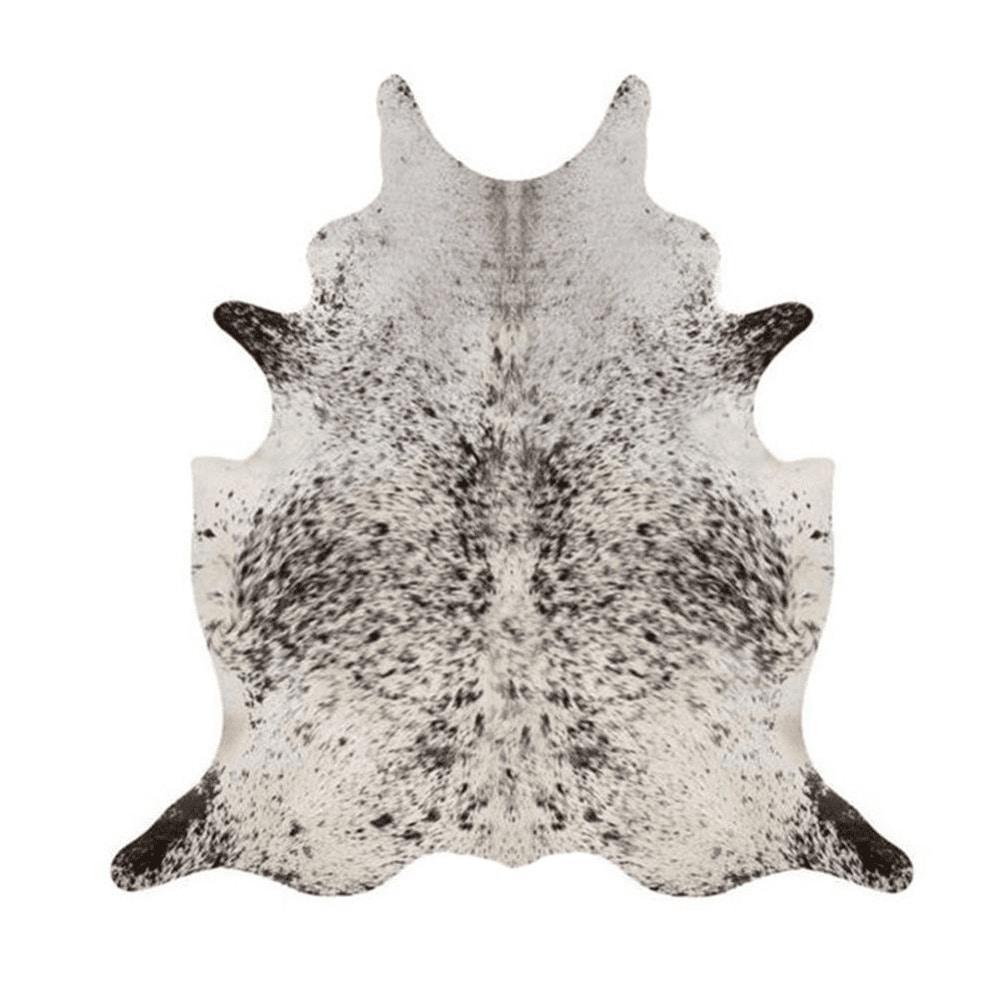 lambland Genuine Black White Speckled Natural Cow Hides