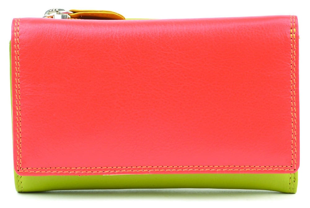 Lambland Graffiti Premium Leather Tri Fold Multi Colour Wallet